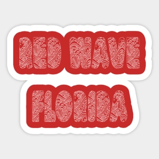 Red Wave Florida Sticker